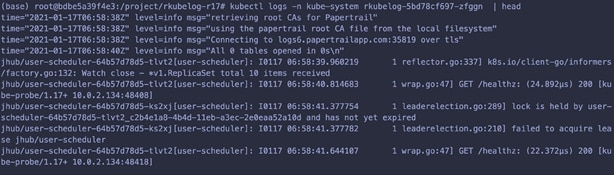 You should see events from EKS on Fargate based on your activity in the kubectl logs.