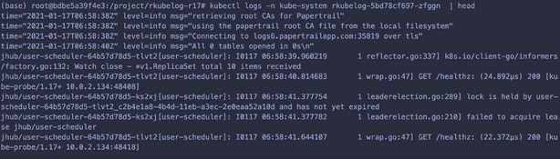 You should see events from EKS on Fargate  based on your activity in the kubectl logs.