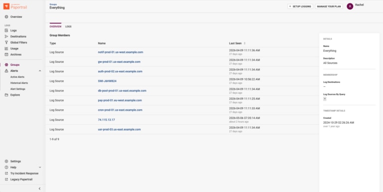 Organize and Secure Your Logs with Access Control